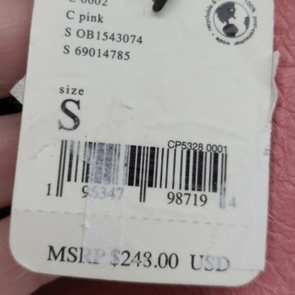 Free People Morrison Trench Long Coat Vegan Leather Front Button Closure… - Picture 8 of 8